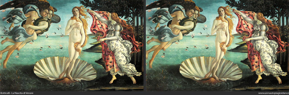 Anna Utopia Giordano - Botticelli - La nascita di Venere