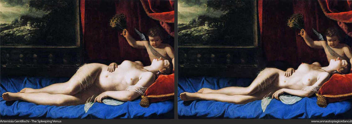 Artemisia Gentileschi-The-Sleeping-Venus
